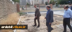 بازدید شهردار اردبیل از پروژه در حال احداث پردیس علامه طباطبایی دانشگاه فرهنگیان استان اردبیل 3