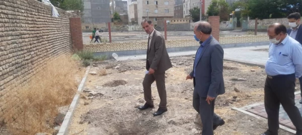 بازدید شهردار اردبیل از پروژه در حال احداث پردیس علامه طباطبایی دانشگاه فرهنگیان استان اردبیل 3