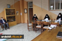 جلسه کمیته بهداشت و ایمنی پردیس 