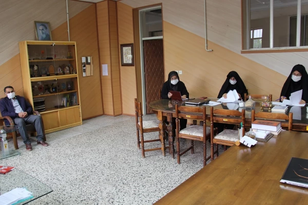 جلسه کمیته بهداشت و ایمنی پردیس 