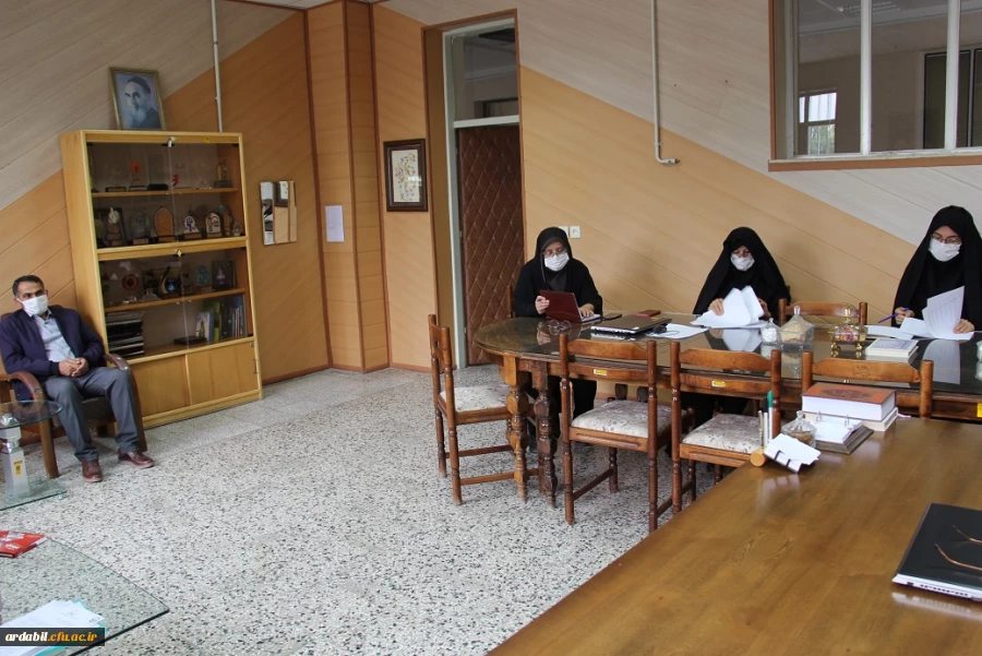 جلسه کمیته بهداشت و ایمنی پردیس 