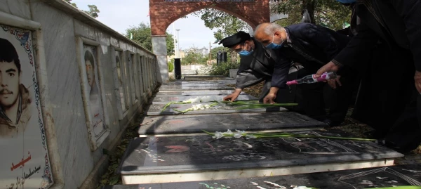 غبارروبی مزار شهدا