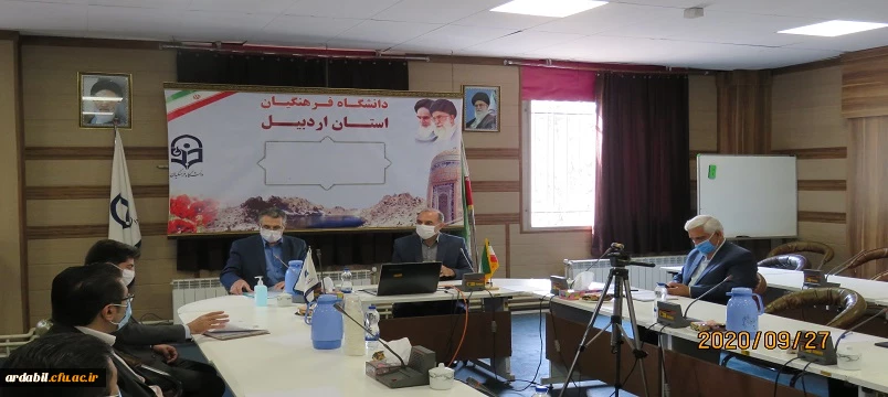 انعقاد تفاهم نامه فی مابین دانشگاه فرهنگیان استان با اداره کل فنی و حرفه ای اردبیل 3