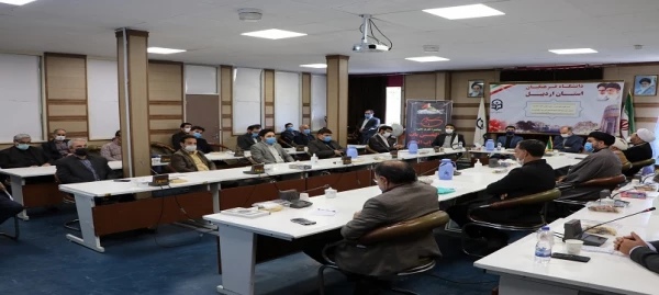 نشست کانون بسیج اساتید با حضور دکتر قاسمی تبار رئیس بسیج اساتید دانشگاه فرهنگیان کشور به مناسبت چهلمین سالگرد دفاع مقدس 6