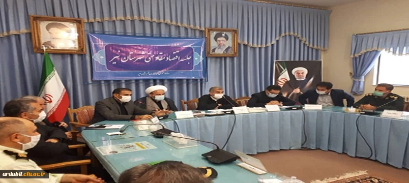  جلسه شورای اداری شهرستان نیر با حضور نایب رئیس مجلس شورای اسلامی  3