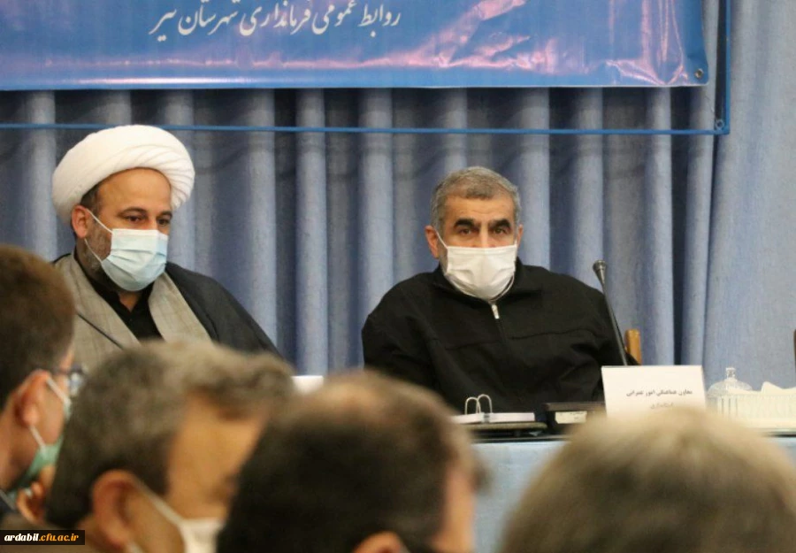  جلسه شورای اداری شهرستان نیر با حضور نایب رئیس مجلس شورای اسلامی  6