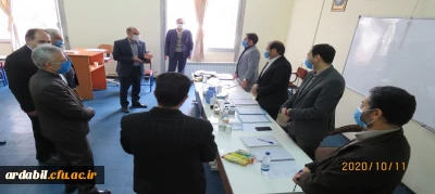 با شروع مصاحبه پذیرفته شدگان آزمون سراسری 99:

بازدید سرپرست دانشگاه فرهنگیان استان اردبیل از روند برگزاری مصاحبه داوطلبان ورود به دانشگاه فرهنگیان