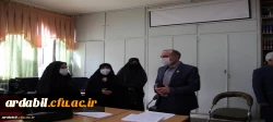 بازدید سرپرست دانشگاه فرهنگیان استان اردبیل از روند برگزاری مصاحبه داوطلبان ورود به دانشگاه فرهنگیان 4