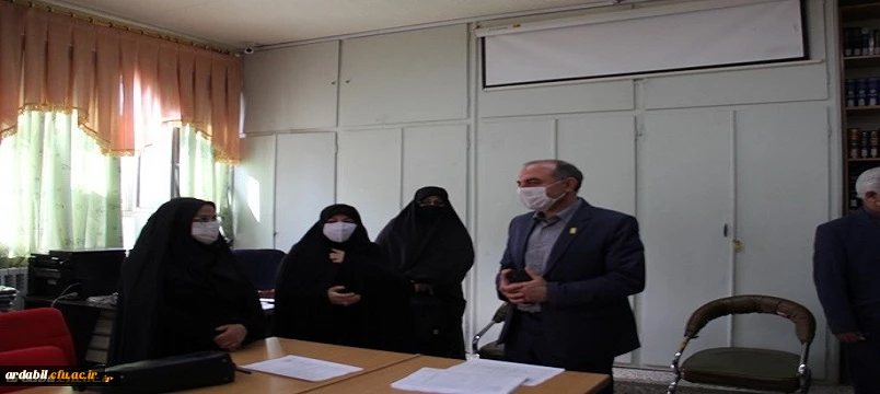 بازدید سرپرست دانشگاه فرهنگیان استان اردبیل از روند برگزاری مصاحبه داوطلبان ورود به دانشگاه فرهنگیان 4