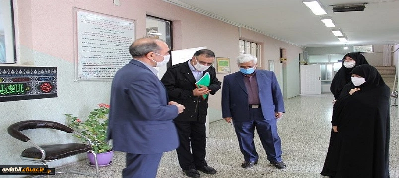 بازدید سرپرست دانشگاه فرهنگیان استان اردبیل از روند برگزاری مصاحبه داوطلبان ورود به دانشگاه فرهنگیان 4
