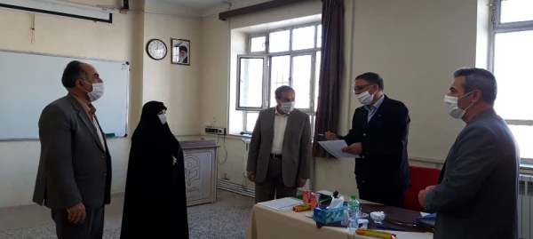 مدیرکل آموزش و پرورش استان از روند برگزاری مصاحبه داوطلبان ورود به دانشگاه فرهنگیان بازدید کرد