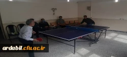 برگزاری مسابقات تنیس روی میز کارکنان مرکز آموزش عالی آزادگان نیر به مناسبت هفته تربیت بدنی 3