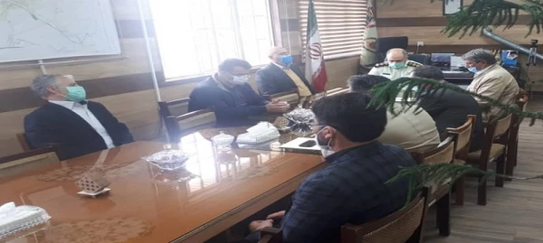 دیدار رئیس مرکز آموزش عالی آزادگان نیر با فرماندهی نیروی انتظامی شهرستان نیر به مناسبت هفته نیروی انتظامی  2