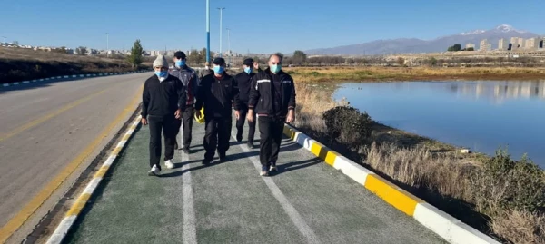 برگزاری همایش پیاده روی کارکنان دانشگاه فرهنگیان استان اردبیل به مناسبت هفته تربیت بدنی 3