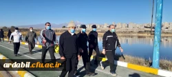 برگزاری همایش پیاده روی کارکنان دانشگاه فرهنگیان استان اردبیل به مناسبت هفته تربیت بدنی 4
