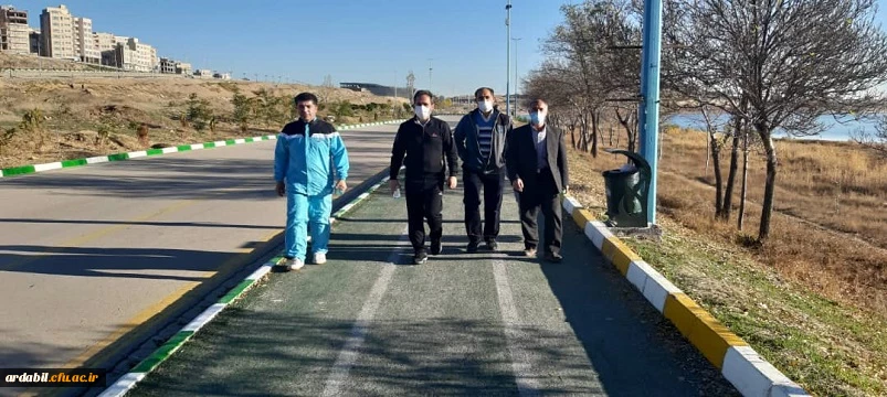 برگزاری همایش پیاده روی کارکنان دانشگاه فرهنگیان استان اردبیل به مناسبت هفته تربیت بدنی 7