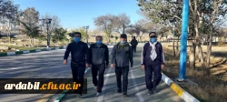 برگزاری همایش پیاده روی کارکنان دانشگاه فرهنگیان استان اردبیل به مناسبت هفته تربیت بدنی 8