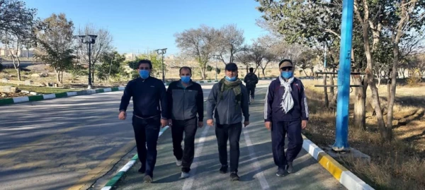 برگزاری همایش پیاده روی کارکنان دانشگاه فرهنگیان استان اردبیل به مناسبت هفته تربیت بدنی 8