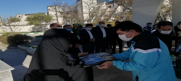 برگزاری همایش پیاده روی کارکنان دانشگاه فرهنگیان استان اردبیل به مناسبت هفته تربیت بدنی 12