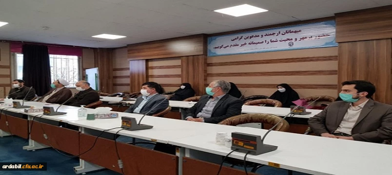 تکریم و معارفه مسئولان بسیج دانشجویی پردیس های دانشگاه فرهنگیان استان اردبیل 4