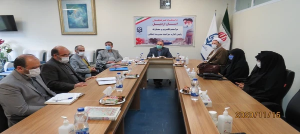 مراسم تکریم و معارفه مسئول حراست دانشگاه فرهنگیان اردبیل 2