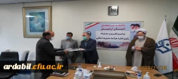 مراسم تکریم و معارفه مسئول حراست دانشگاه فرهنگیان اردبیل 4