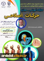 برگزاری کارگاه آموزش مجازی «حرکات اصلاحی» 3