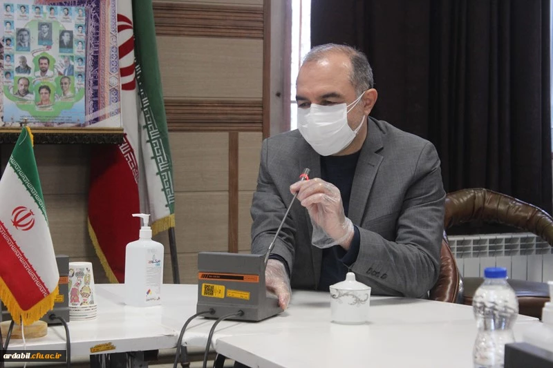 برگزاری مراسم روز دانشجو بصورت مجازی در دانشگاه فرهنگیان اردبیل 5