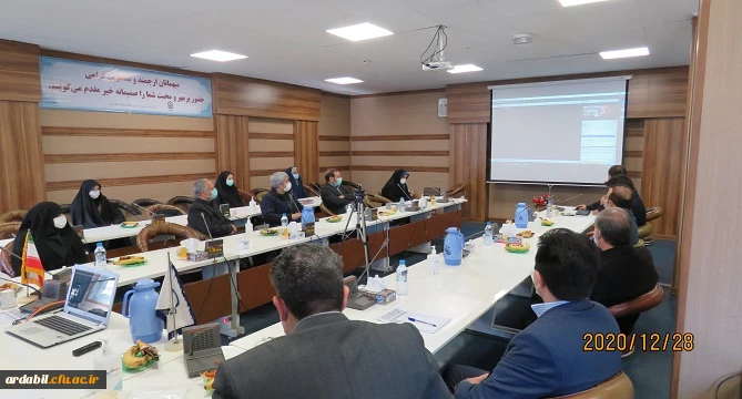  برگزاری نهمین جشنواره پژوهش و فناوری دانشگاه فرهنگیان استان اردبیل 3