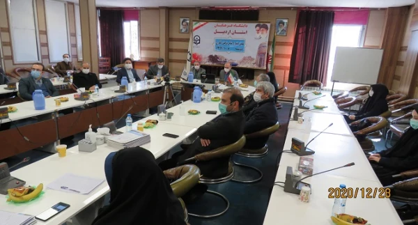  برگزاری نهمین جشنواره پژوهش و فناوری دانشگاه فرهنگیان استان اردبیل 4