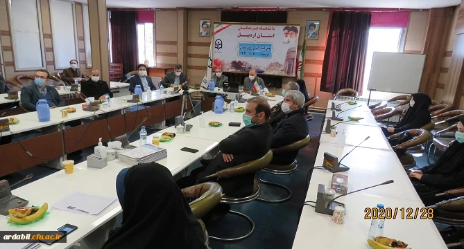  برگزاری نهمین جشنواره پژوهش و فناوری دانشگاه فرهنگیان استان اردبیل 4