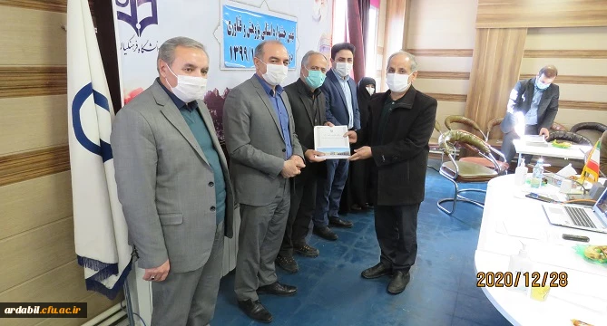  برگزاری نهمین جشنواره پژوهش و فناوری دانشگاه فرهنگیان استان اردبیل 5