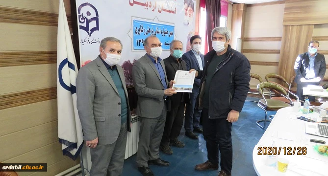  برگزاری نهمین جشنواره پژوهش و فناوری دانشگاه فرهنگیان استان اردبیل 6