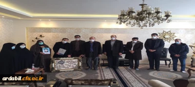 همزمان با ایام فاطمیه و سالگرد شهادت سردار سلیمانی در دانشگاه فرهنگیان اردبیل صورت پذیرفت:

دیدار با خانواده شهید عبدالله لوایی