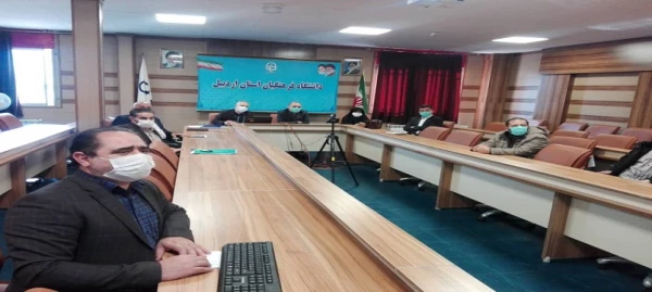 جلسه سرای مجازی دانشگاه فرهنگیان استان اردبیل 