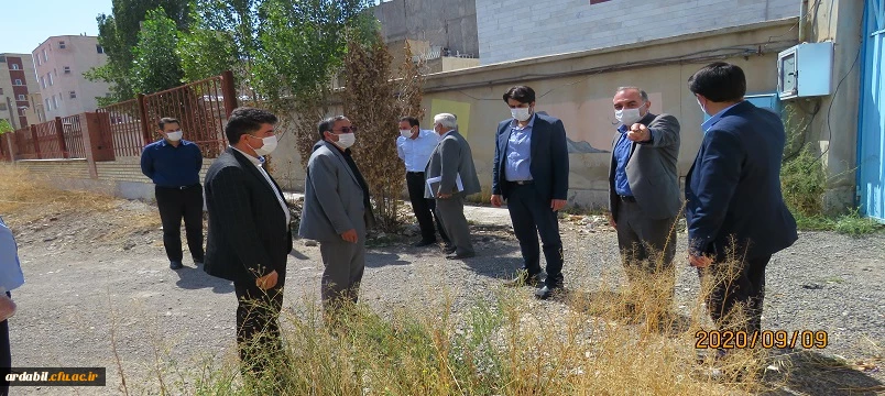 دیدار سرپرست دانشگاه فرهنگیان استان با شهردار منطقه یک و بازدید از پروژه های در حال اجرا 2