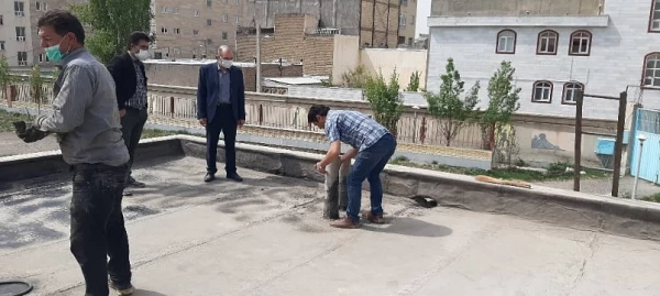 بازدید سرپرست دانشگاه فرهنگیان استان از پروژه های عمرانی در حال اجرای پردیس علامه طباطبایی 2