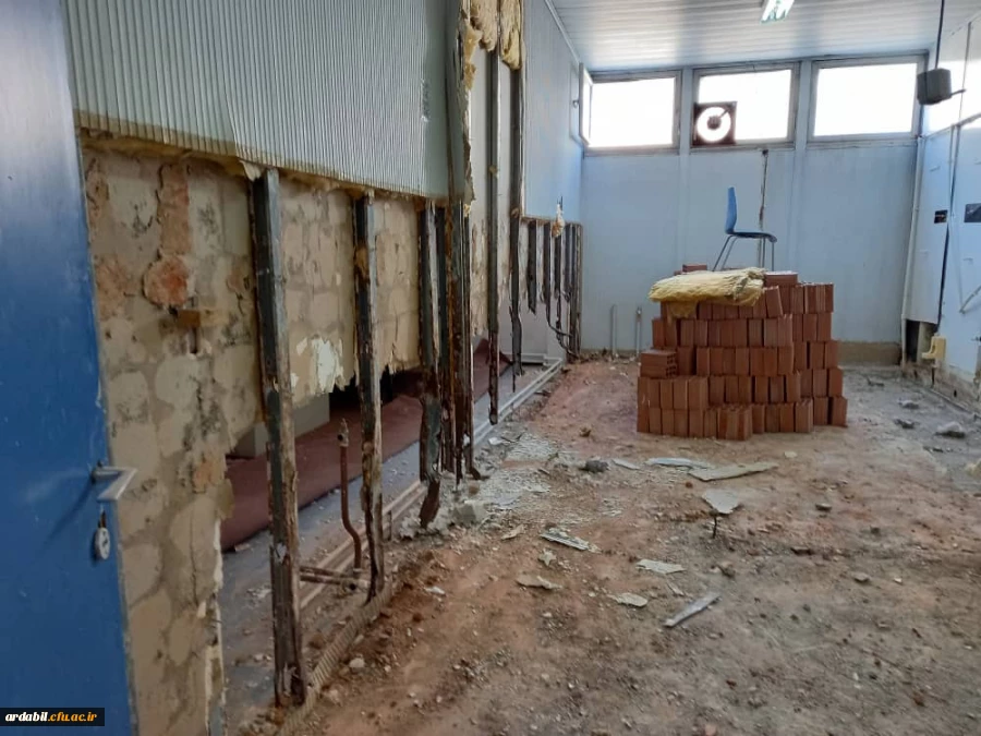 بازدید سرپرست دانشگاه فرهنگیان استان از پروژه های عمرانی در حال اجرای پردیس علامه طباطبایی 6