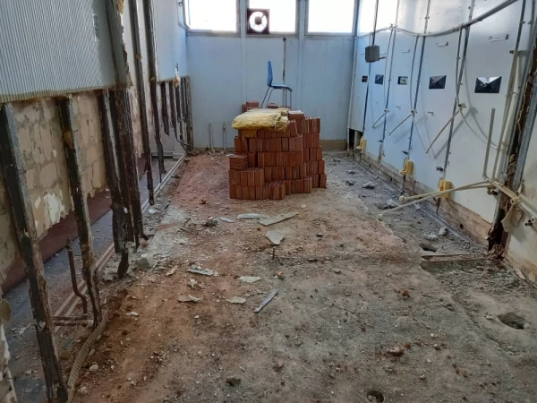 بازدید سرپرست دانشگاه فرهنگیان استان از پروژه های عمرانی در حال اجرای پردیس علامه طباطبایی 7