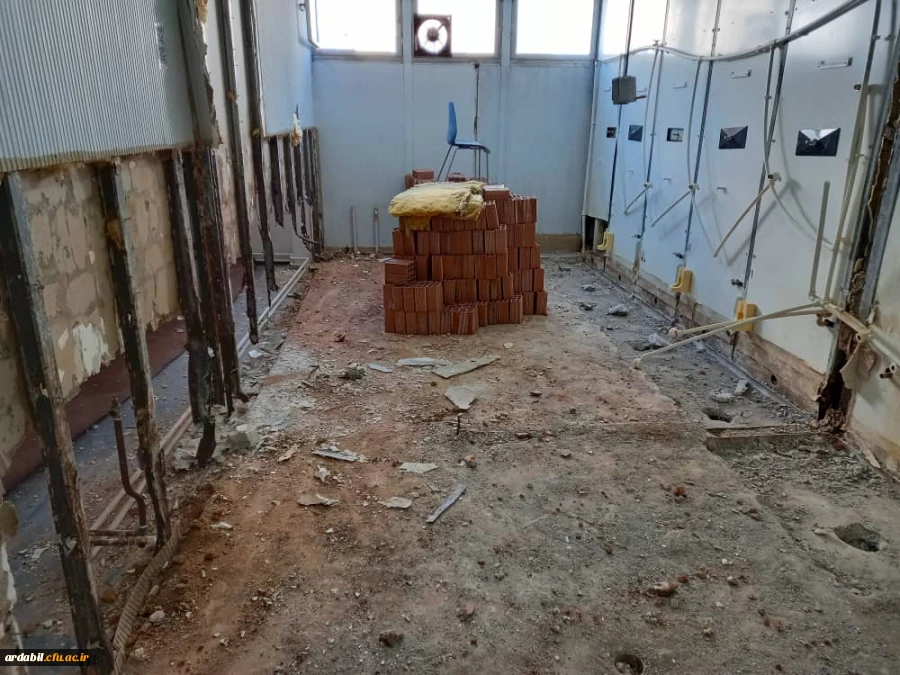 بازدید سرپرست دانشگاه فرهنگیان استان از پروژه های عمرانی در حال اجرای پردیس علامه طباطبایی 7