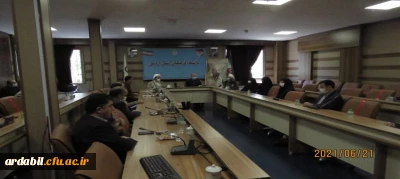 در دانشگاه فرهنگیان استان اردبیل برگزار شد:

مراسم گرامیداشت 31 خردادماه سالروز شهادت شهید چمران و روز ملی بسیج اساتید 