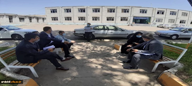 بازدید مدیر کل نظارت ارزیابی و تعالی سازمانی از واحد تابع دانشگاهی آزادگان نیر 3