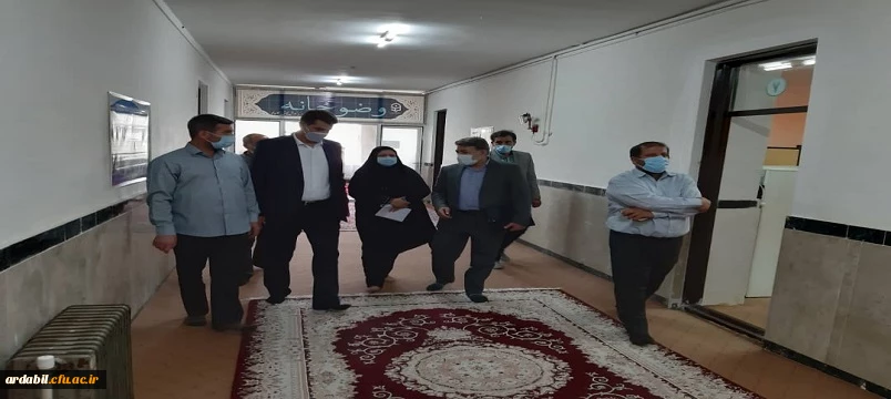 بازدید مدیر کل نظارت ارزیابی و تعالی سازمانی از واحد تابع دانشگاهی آزادگان نیر 4