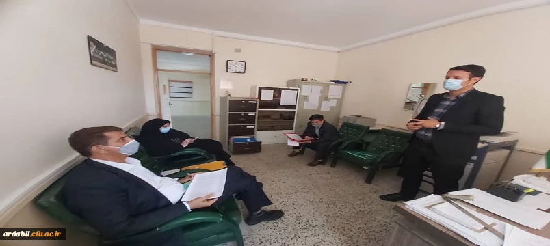 بازدید مدیر کل نظارت ارزیابی و تعالی سازمانی از واحد تابع دانشگاهی آزادگان نیر 5