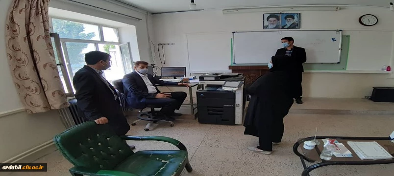 بازدید مدیر کل نظارت ارزیابی و تعالی سازمانی از واحد تابع دانشگاهی آزادگان نیر 6