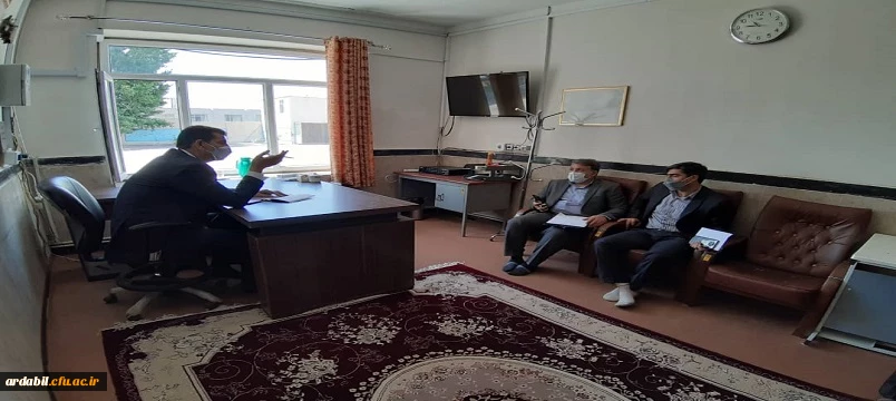 بازدید مدیر کل نظارت ارزیابی و تعالی سازمانی از واحد تابع دانشگاهی آزادگان نیر 9