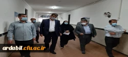 بازدید مدیر کل نظارت ارزیابی و تعالی سازمانی از واحد تابع دانشگاهی آزادگان نیر 10