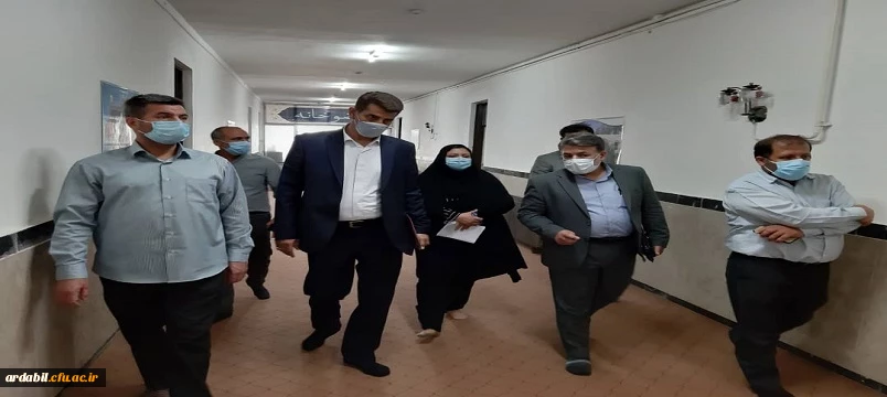 بازدید مدیر کل نظارت ارزیابی و تعالی سازمانی از واحد تابع دانشگاهی آزادگان نیر 10