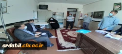 بازدید مدیر کل نظارت ارزیابی و تعالی سازمانی از واحد تابع دانشگاهی آزادگان نیر 12