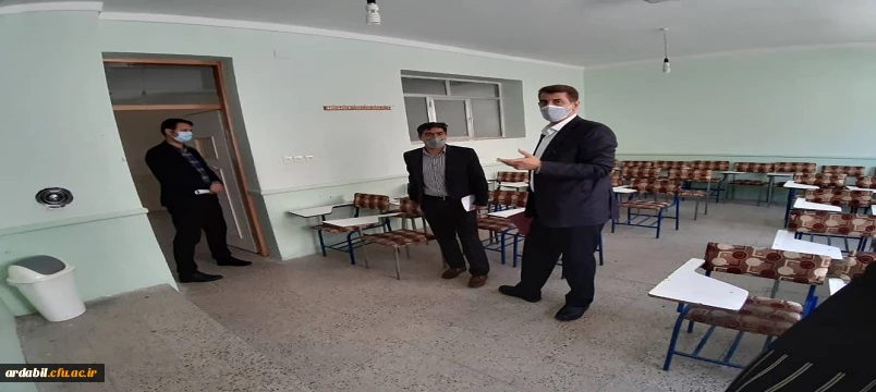 بازدید مدیر کل نظارت ارزیابی و تعالی سازمانی از واحد تابع دانشگاهی آزادگان نیر 13